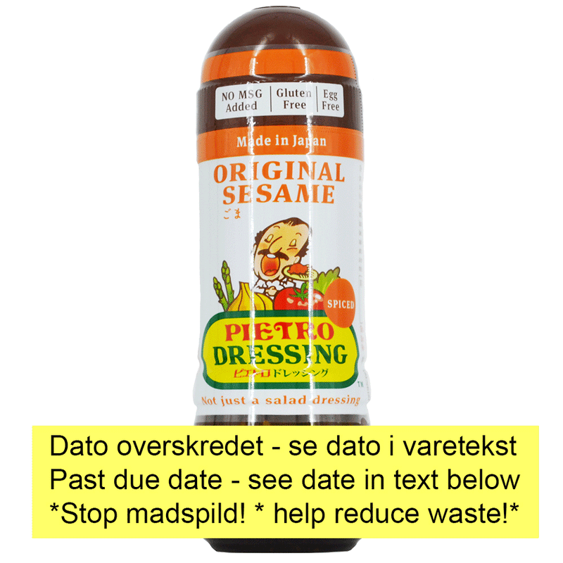 Pietro Original Sesam Dressing - japansk salatdressing med sesamfrø - 280 ml *Stop madspild*