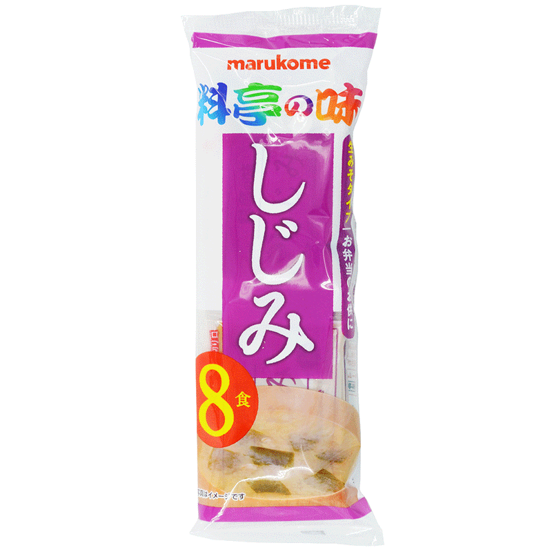 Ryotei no Aji Fresh Miso Soup Shijimi - misosuppe med muslinger - 8 portioner